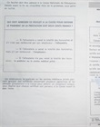Certificat de grossesse du 1er examen prénatal